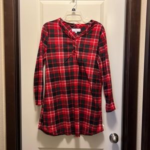 Cozy fleece nightgown